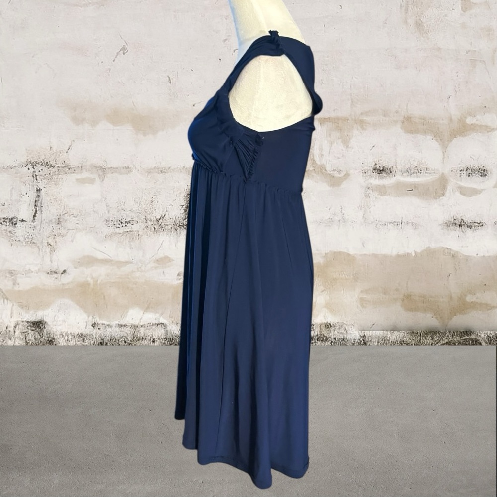 ABS Collection Women's Navy Blue Mini Dress Size Small - Picture 3 of 6